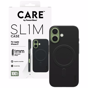 CARE by PanzerGlass SL1M MagSafe deklas iPhone 17 - juodas