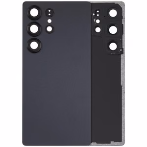 Galinis dangtelis suderinamas su Samsung S938 S25 Ultra / Titanium Jet Black / (su kameros lęšiu) OEM