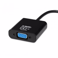 iBox IAHV01 vaizdo kabelio adapteris HDMI A tipo (standartinis) VGA (D-Sub) Juoda