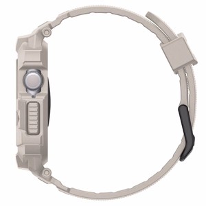SPIGEN RUGGED ARMOR dėklas ”PRO” V2 APPLE WATCH 10 / 11 (46 MM) DUNE BEIGE