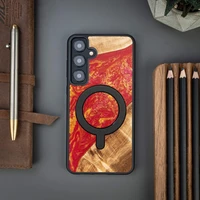 Bewood Unique case for Samsung Galaxy S24 Plus Neons Paris with MagSafe