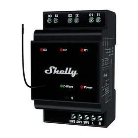Shelly Qubino Wave Pro 3 Z-Wave 3 channel DIN rail relay