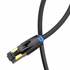Vention IKABI tinklo kabelis Juoda 3 m Cat8 S/FTP (S-STP)