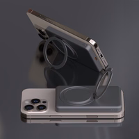 Dudao K28S 20W PD 5000mAh Išorinė baterija su Magnetine funkcija ir stovu - pilka