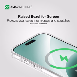 Amazing Thing Minimal Magsafe dėklas 6.6FT IP156.7MMINCL Iphone 15 Plus - skaidrus