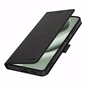 Tech-Protect Wallet dėklas, skirtas „Google Pixel 11 Pro XL“ – matinis juodas