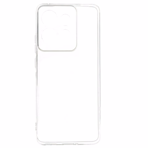 Itin plonas 1mm dėklas telefonui Motorola Edge 50 Pro 5G permatomas