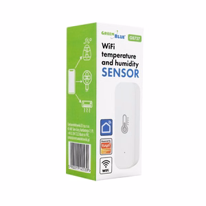 GreenBlue GB737 – vidaus Wi-Fi temperatūros ir drėgmės jutiklis, 3,0 V, 2× LR03