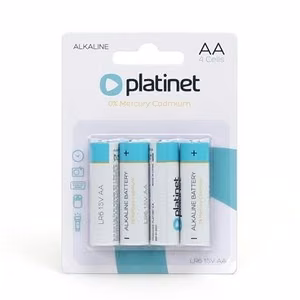 Šarminė baterija Platinet LR6 / AA (4 vnt.)