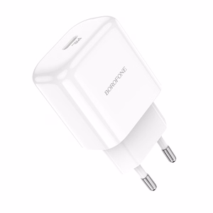 Įkroviklis Borofone BN3 20W USB-C baltas