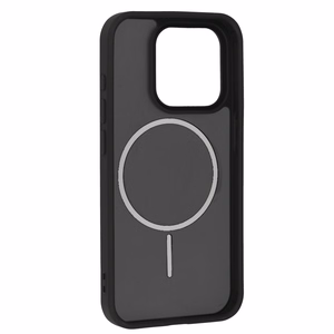 Magmat plonas dėklas Iphone 15 Pro juodas