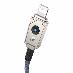 Baseus Unbreakable USB-A į Lightning laidas 1 m, 5V-2.4A, baltas