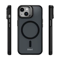 Etteri Morning Fog dėklas for iPhone 13 6,1" juodas