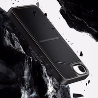 DUX DUCIS dėklas telefonui RAFI II MAG su stovu suderinamas su MagSafe IPHONE 16e juodas