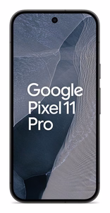 Google Pixel 11 Pro 16 cm (6.3") Dviguba SIM jungtis Android 17 5G C tipo USB 12 GB 256 GB 4850 mAh Juoda