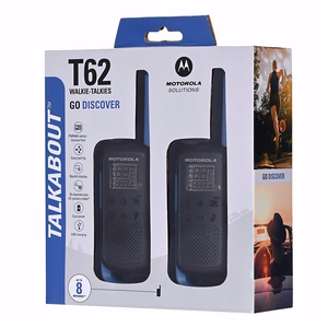 "Motorola Talkabout T62" dviguba pakuotė + įkroviklis mėlyna