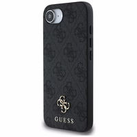 Guess 4G Small 4G and Classic MagSafe dėklas telefonui iPhone 16e - juodas