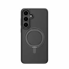 Rock Sukiojamas stovas Soft Touch Series Magnetinis skirtas Samsung Galaxy S25 juodas