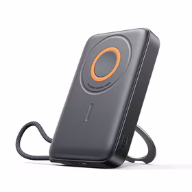 Joyroom JR-PBM02 22.5W 10000mAh išorinė baterija 3in1 magnetinė indukcinė suderinama su MagSafe su įmontuotu kabeliu - juoda