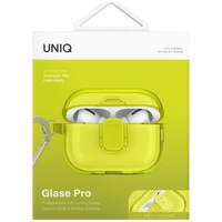 Uniq Glase Pro dėklas AirPods Pro 2 - geltonas