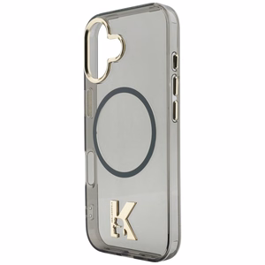 Karl Lagerfeld IML K Head Logo MagSafe Dėklas for iPhone 17 - juodas