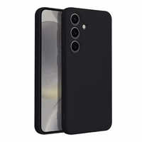 Silikoninis dėklas telefonui Samsung S24 juodas