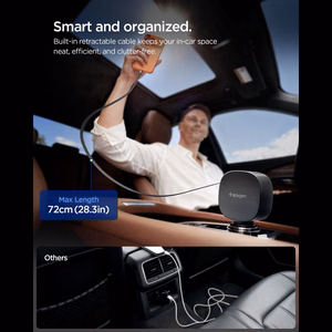 Spigen EV603BT 60 W automobilinis įkroviklis - juodas