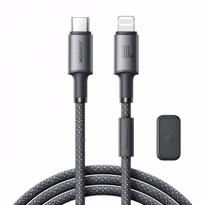 USB laidas Joyroom „S-A50“ pilkas „Type-C / Lightning“ 120cm (iki 60W)