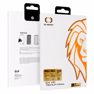 Tel Protect 10X HD Titanium grūdintas stiklas skirta Samsung Galaxy S26 Ultra su pirštų atspaudų atrakinimo funkcija