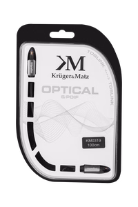 Kruger&Matz Toslink–Toslink optinis kabelis, 1,0 m