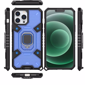 Dėklas "Capsule Ring Case" skirtas Apple iPhone 13 Pro mėlynas