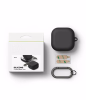 Ringke Silikoninis Dėklas for Samsung Galaxy Buds 4 / 4 Pro - juodas