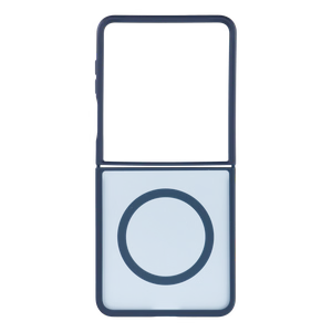 Tamsiai mėlynas „4sF-S Acrylic“ dėklas su „MagSafe“ palaikymu, skirtas „Samsung Galaxy Z Flip8“