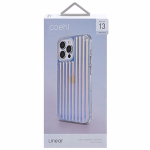 Uniq Coehl Linear dėklas telefonui iPhone 13 Pro Max - vaivorykštinis