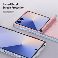 Dėklas Dux Ducis "Bril" skirtas Samsung F731 Z Flip5 rožinis