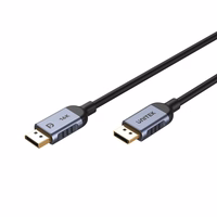 UNITEK C1626GY01-2M DisplayPort 2.1 juodas