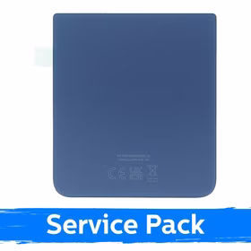 Galinis dangtelis, suderinamas su Samsung F711 Z Flip3 / Mėlynas / (Service Pack)