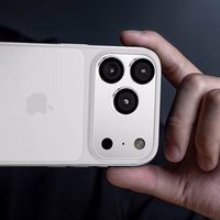 Benks Temperaudonas glass Glass Warrior Lens Protector on camera Iphone 17 Pro/17 Pro Max (lens 3 pieces) sidabrinis