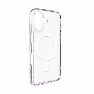 Puro Lite Mag Magnetinis Silikoninis dėklas telefonui iPhone 16 - Skaidrus
