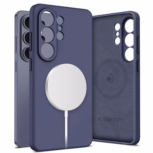 Tech-Protect Silicone MagSafe Case for Samsung Galaxy S26 Ultra Purple