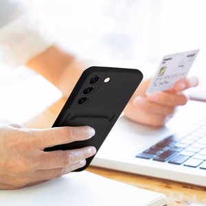 Dėklas telefonui CARD SAMSUNG A35 5G juodas