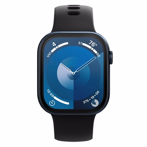 Spigen Elite Shield „EZ FIT“ hibridinis stiklas 2-PACK Apple Watch 10 (46MM) - skaidrus