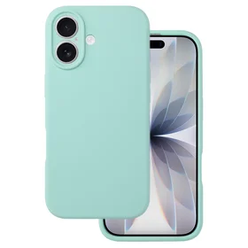 Silicone Lite dėklas telefonui iPhone 17 mentolinis