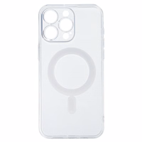 TEL PROTECT MagSilicone dėklas telefonui Iphone 15 Pro Max, permatomas