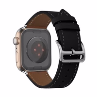 Odinė kilpa Apple Watch 38/40/41 dizaino 1 juoda
