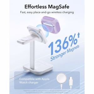 ESR Orbit Halolock MagSafe Чехол для AirPods Pro - фиолетовый