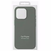 Dėklas "TM MagSafe Silicone" iPhone 15 / Kiparisinis /