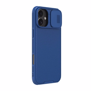 Nillkin CamShield Pro iPhone 16 Plus dėklas (mėlynas)
