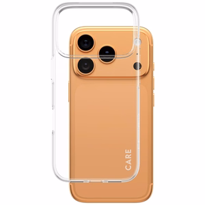 CARE by PanzerGlass Madingas X-Ray Minkštas Pagrindinis dėklas telefonui iPhone 17 Pro - Skaidrus