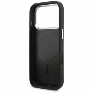 Karl Lagerfeld Point & Karl Sketch MagSafe Dėklas for iPhone 17 Pro - juodas